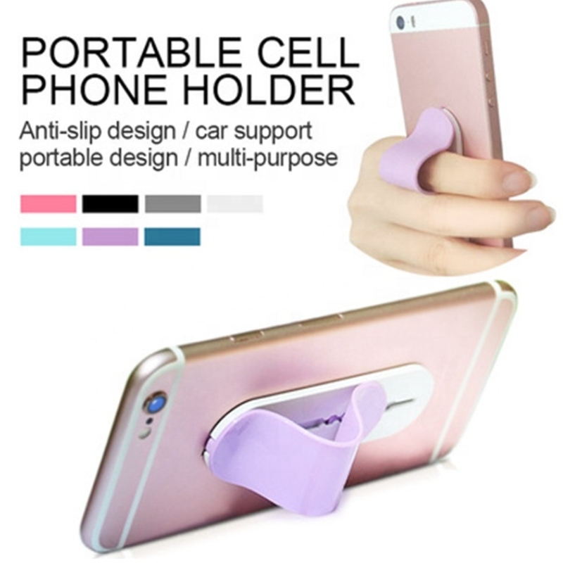 Magisk klistermærke telefonholder til iPhone X 8 7 6 6s Plus fleksibel telefonholder fingerringholder holder push and pull telefonholder